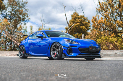 Flow Designs ZD8 BRZ STI Side Skirt Splitters (GLOSS: Pair)