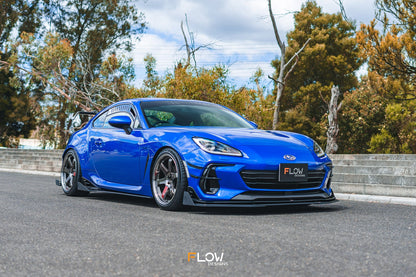 Flow Designs ZD8 BRZ STI Front Lip Splitter (GLOSS)