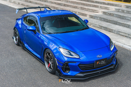 Flow Designs ZD8 BRZ STI Window Vents (Pair)