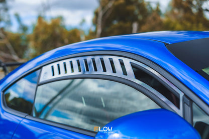 Flow Designs ZD8 BRZ STI Window Vents (Pair)