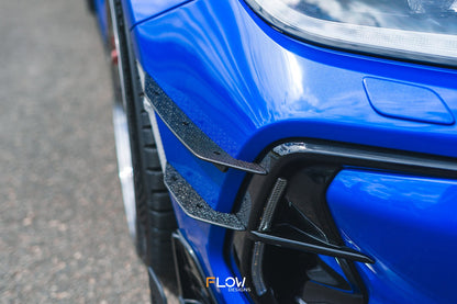 Flow Designs ZD8 BRZ STI Front Bumper Canards