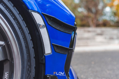 Flow Designs ZD8 BRZ STI Front Bumper Canards