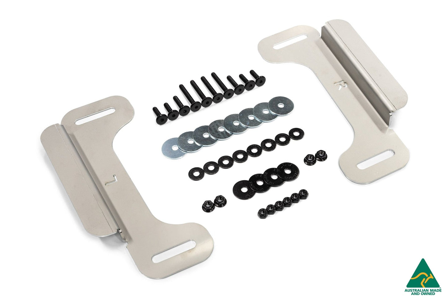 Flow Designs i30N Hatch PD (2018-2020) Front Lip Splitter & Reinforcement Brackets