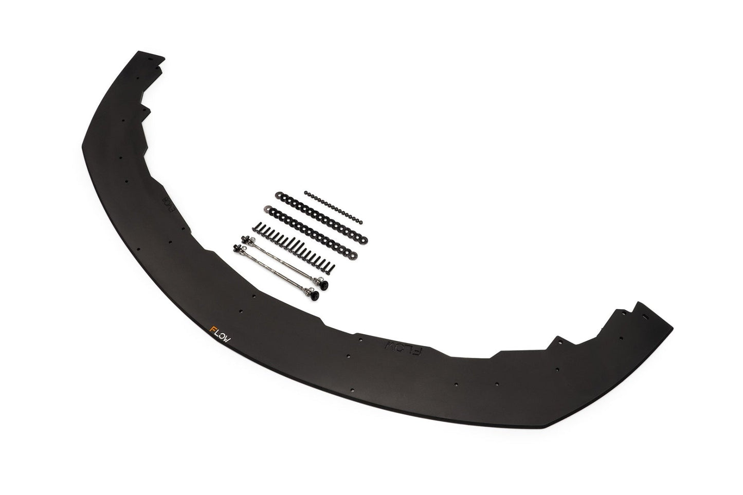 Flow Designs Lancer Evolution VIII Front Lip Splitter With Support Rods