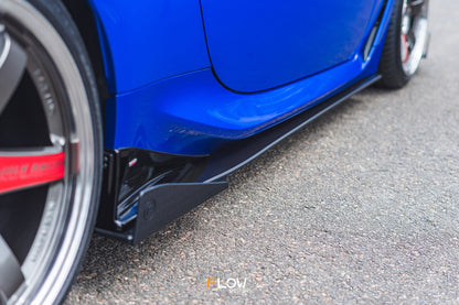 Flow Designs ZD8 BRZ STI Side Skirt Splitters (GLOSS: Pair)