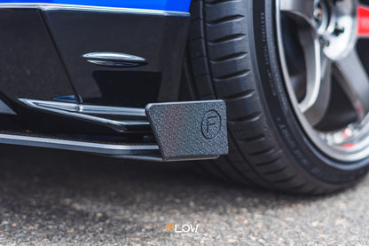 Flow Designs ZD8 BRZ STI Rear Spat Winglets (Pair)