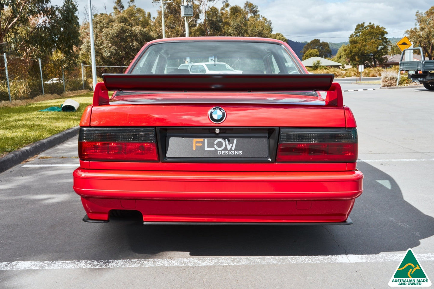 Flow Designs E30 M-Tech 2 Rear Bumper Extension (2 Piece)