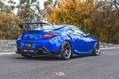 Flow Designs ZD8 BRZ STI Rear Spats (GLOSS; Pair)