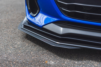 Flow Designs ZD8 BRZ STI Front Lip Splitter Extensions (Pair)