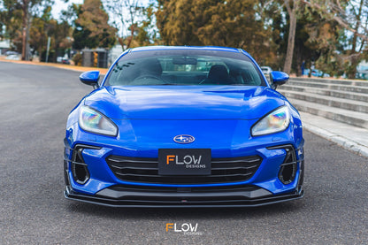 Flow Designs ZD8 BRZ STI Front Bumper Canards