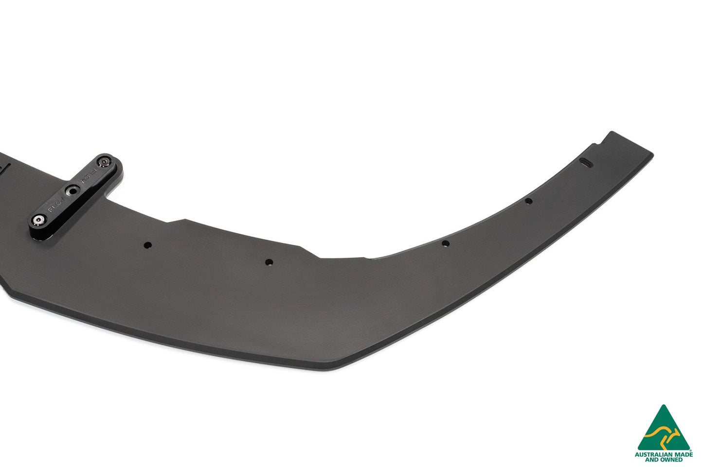 Flow Designs Lancer Ralliart CJ Front Splitter V2.5 With Support Rods
