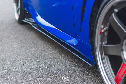 Flow Designs ZD8 BRZ STI Side Skirt Splitters (GLOSS: Pair)