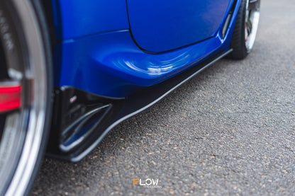Flow Designs ZD8 BRZ STI Side Skirt Splitters (GLOSS: Pair)