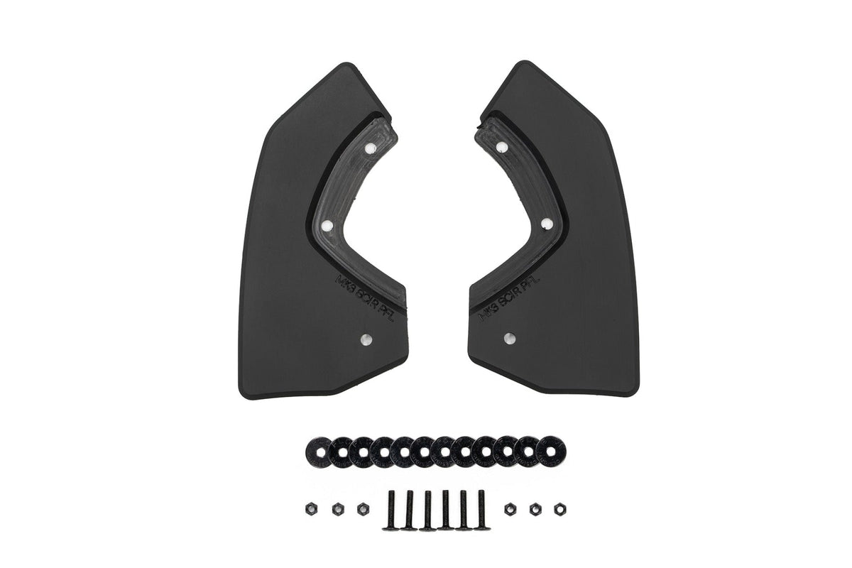 Flow Designs Scirocco R PFL V3 Rear Spats (Pair)