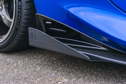 Flow Designs ZD8 BRZ STI Side Skirt Splitter Winglets (Pair)