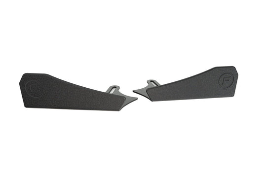 Flow Designs Scirocco R FL V3 Front Lip Splitter Winglets (Pair)