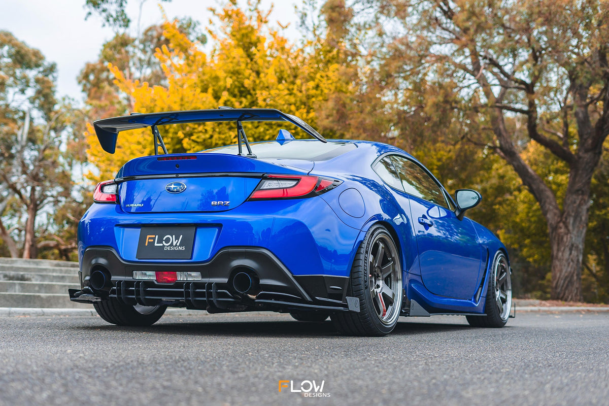 Flow Designs ZD8 BRZ STI Rear Spat Winglets (Pair)