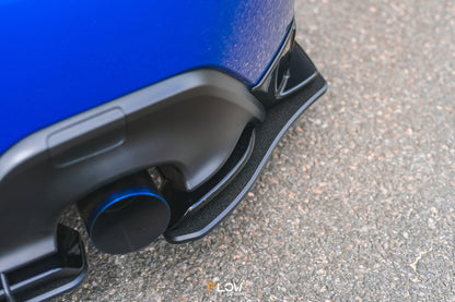 Flow Designs ZD8 BRZ STI Rear Spats (TEXTURED; Pair)