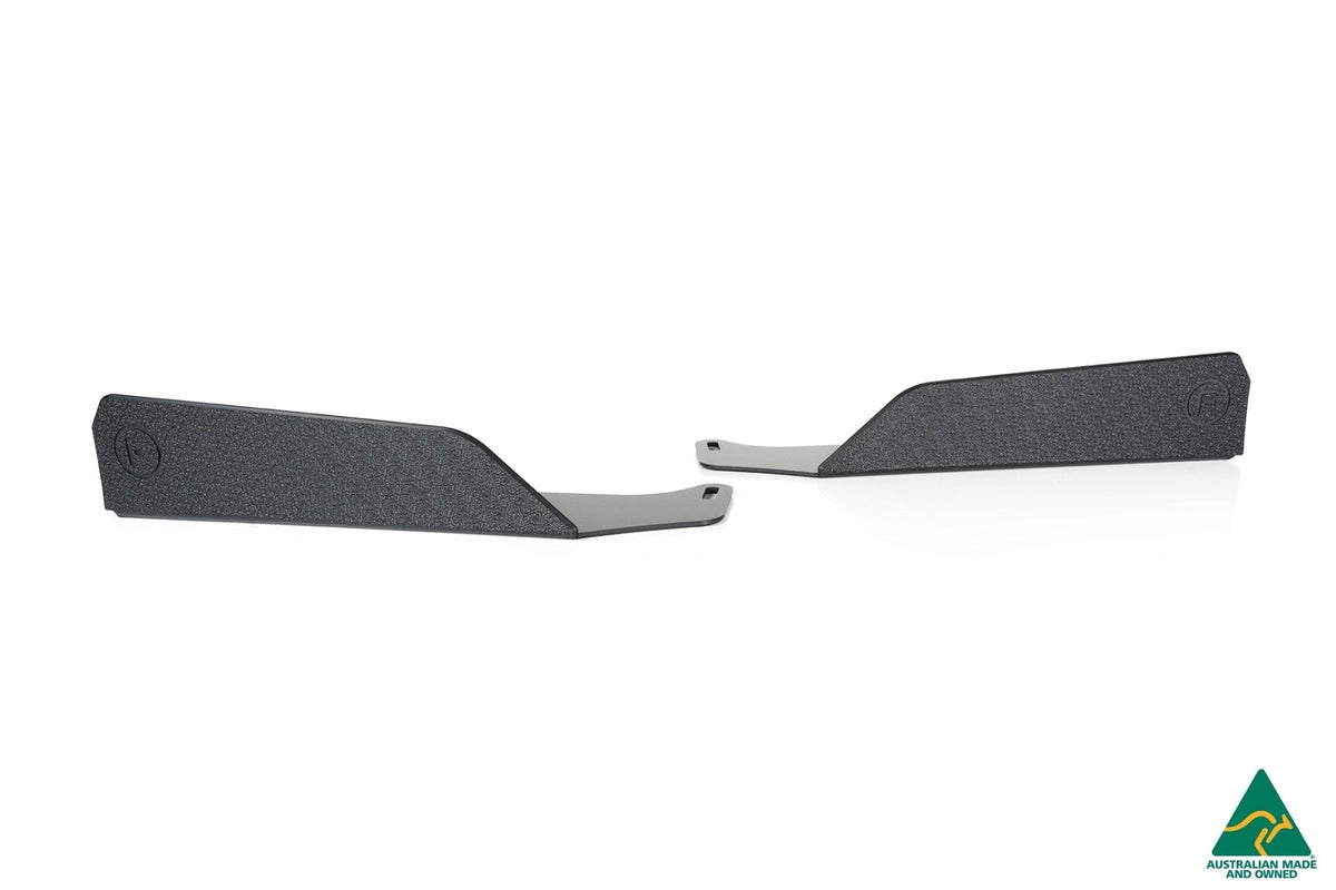 Flow Designs VE Commodore S1 Sedan Side Skirt Splitter Winglets (Pair)