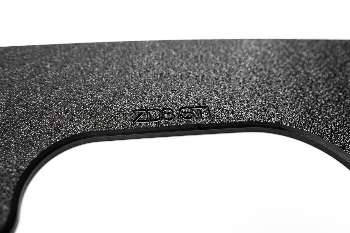 Flow Designs ZD8 BRZ STI Front Lip Splitter Extensions (Pair)