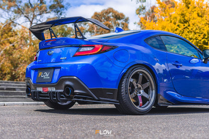 Flow Designs ZD8 BRZ STI Flow-Lock Rear Diffuser (TEXTURED)