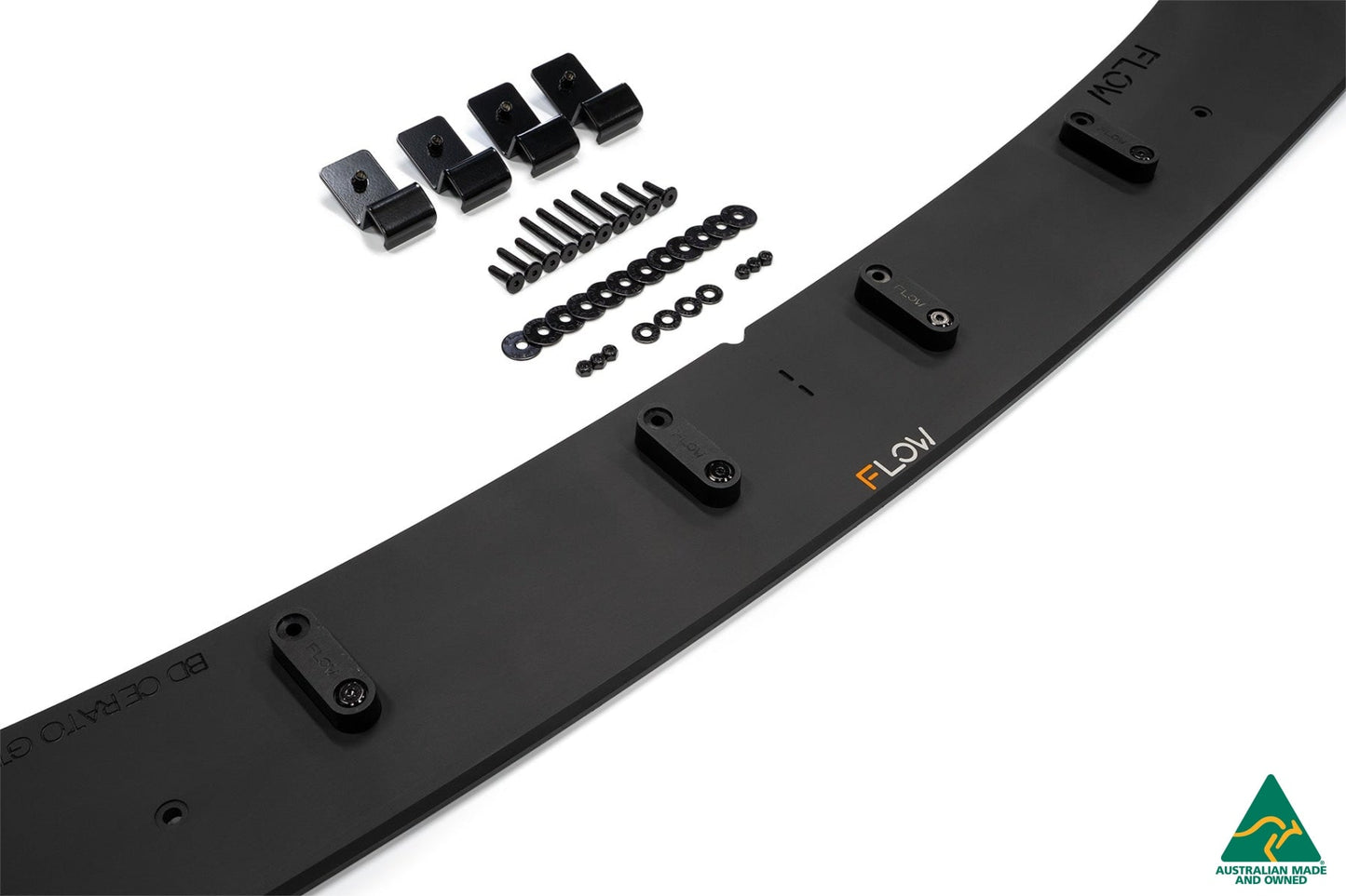 Flow Designs Cerato GT PFL Front Lip Splitter & Reinforcement Brackets