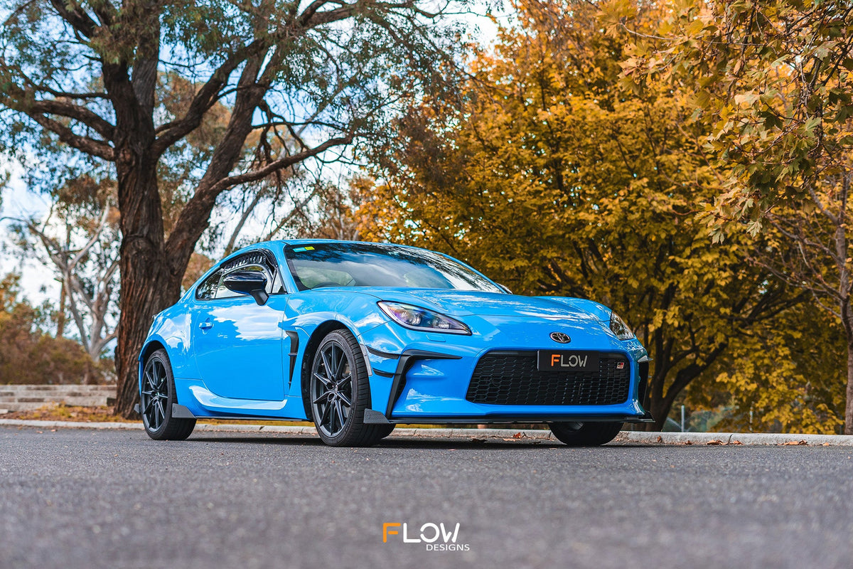 Flow Designs ZN8 GR86 Front Lip Splitter (TEXTURED)