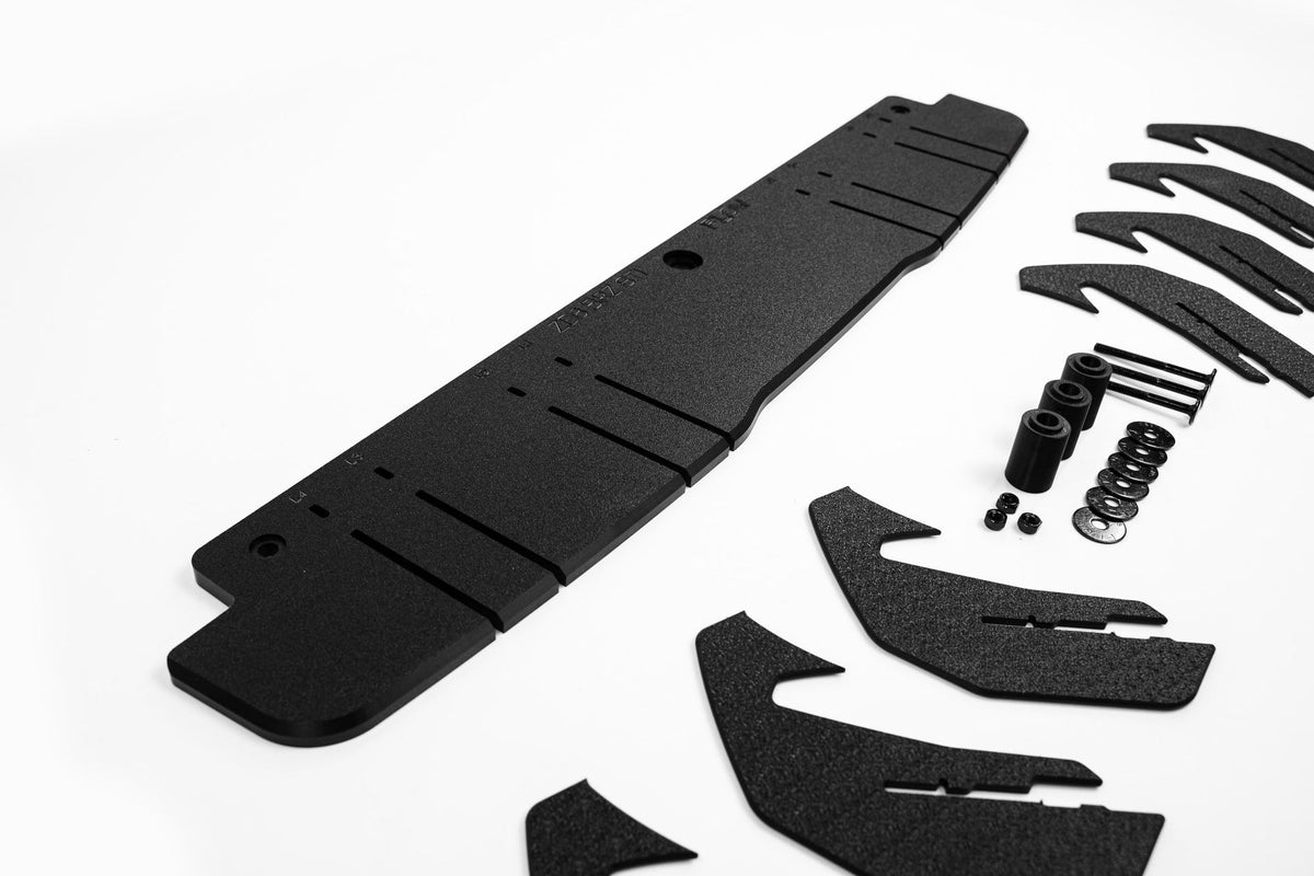 Flow Designs ZD8 BRZ STI Flow-Lock Rear Diffuser (TEXTURED)