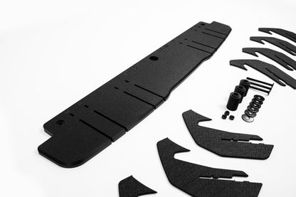 Flow Designs ZD8 BRZ STI Flow-Lock Rear Diffuser (TEXTURED)