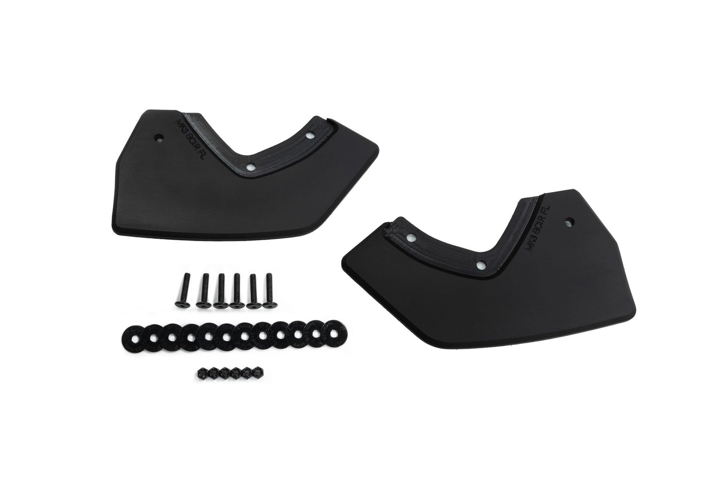 Flow Designs Scirocco R FL V3 Rear Spats (Pair)