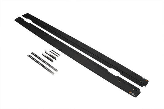 Flow Designs S3 8P Hatch (PFL) Side Skirt Splitters V3 (Pair)
