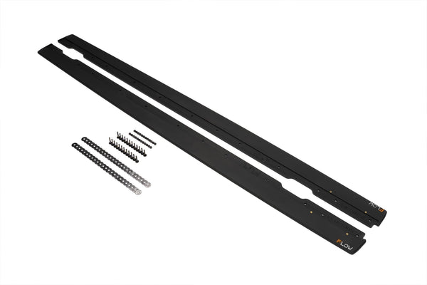 Flow Designs S3 8P2 Hatch (FL) Side Skirt Splitters V3 (Pair)