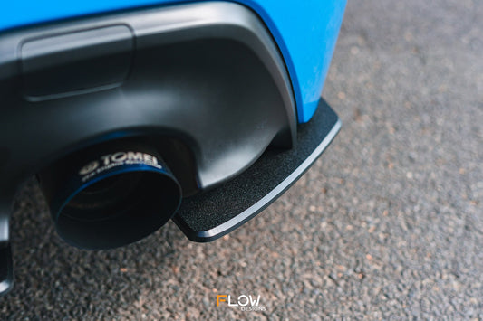 Flow Designs ZN8 GR86 Rear Spats (TEXTURED; Pair)