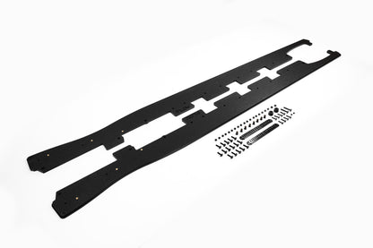 Flow Designs ZD8 BRZ STI Side Skirt Splitters (TEXTURED: Pair)