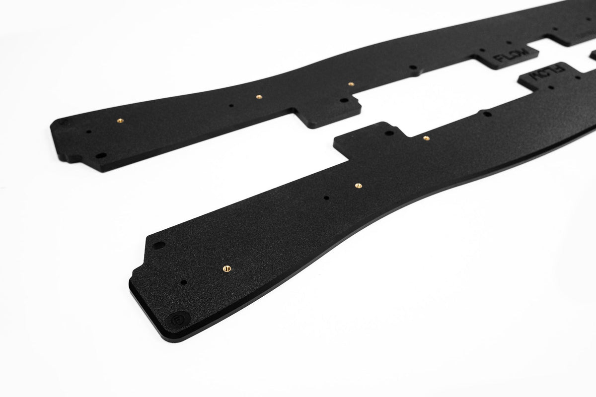 Flow Designs ZD8 BRZ STI Side Skirt Splitters (TEXTURED: Pair)