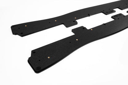 Flow Designs ZD8 BRZ STI Side Skirt Splitters (TEXTURED: Pair)