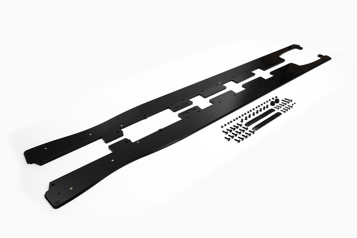 Flow Designs ZD8 BRZ STI Side Skirt Splitters (GLOSS: Pair)
