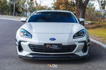 Flow Designs ZD8 BRZ Front Bumper Canards