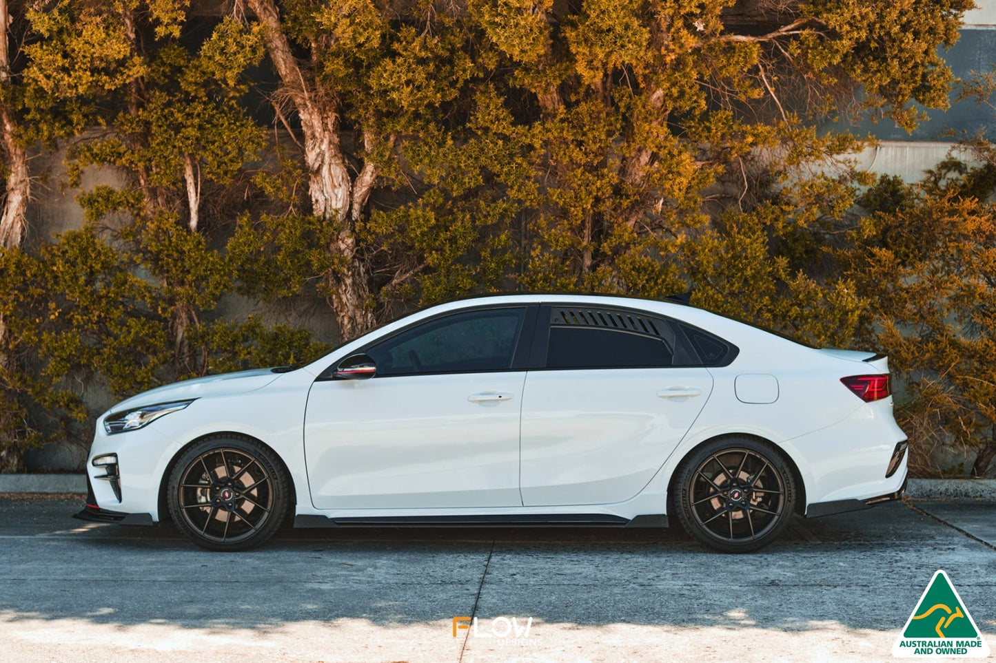 Flow Designs Cerato GT PFL Side Skirt Splitter Winglets (Pair)