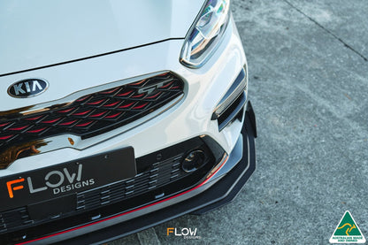Flow Designs Cerato GT PFL Front Lip Splitter Extensions (Pair)