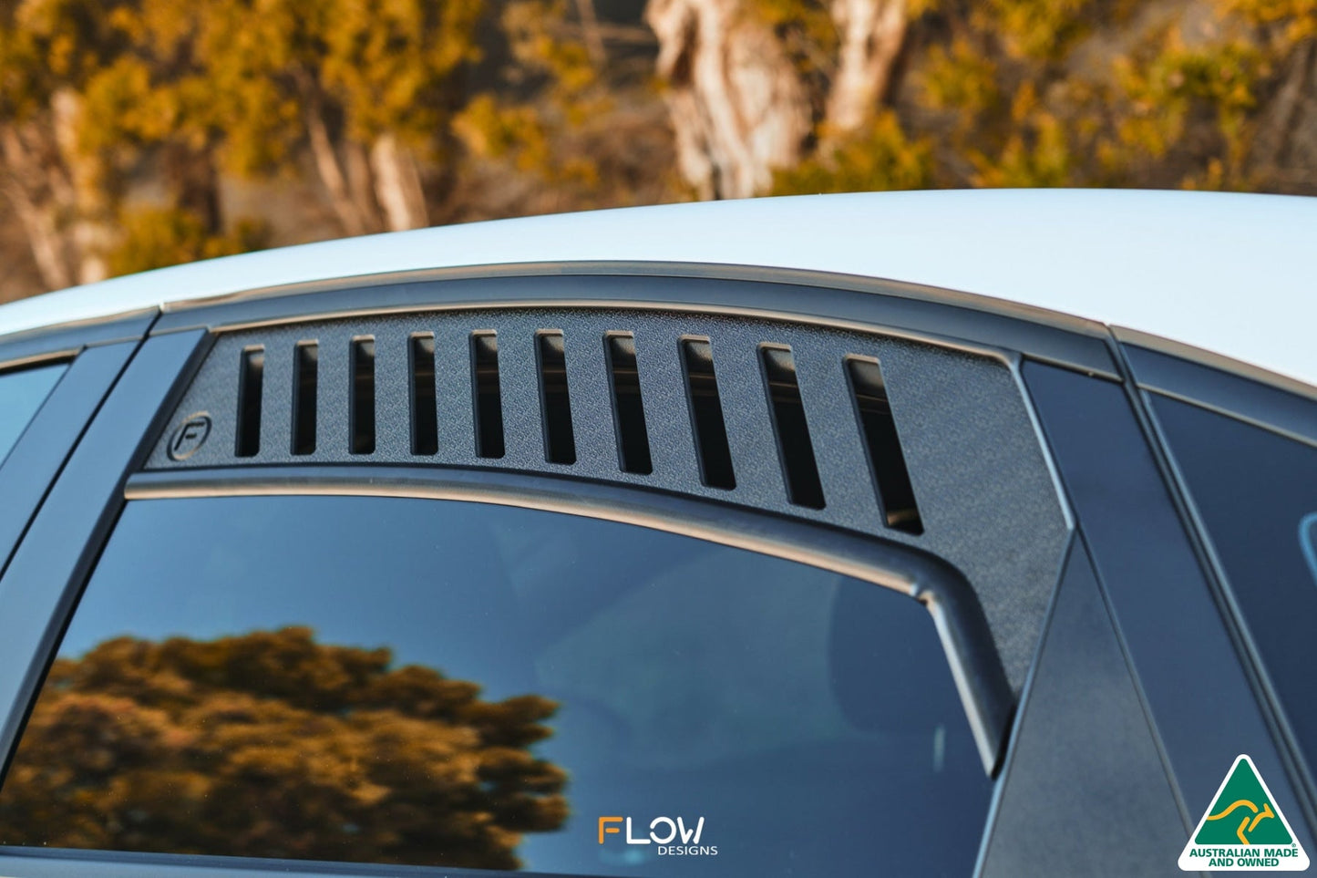 Flow Designs Cerato GT Sedan PFL Rear Window Vents (Pair)