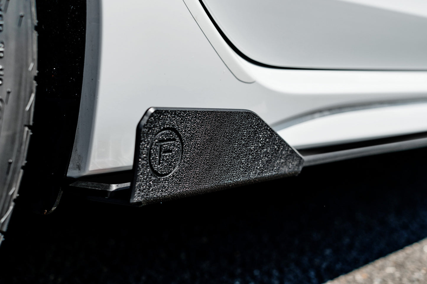 Flow Designs MK8 Golf R Side Skirt Splitters (Pair)