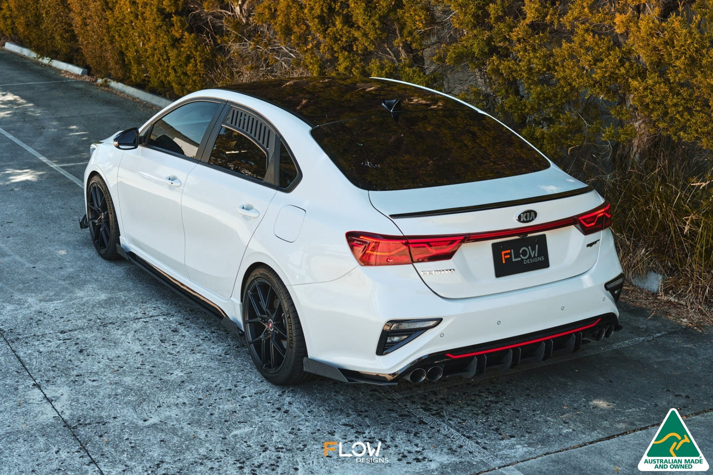 Flow Designs Cerato GT Sedan PFL Rear Spats (Pair)