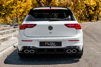 Flow Designs MK8 Golf R Flow-Lock Rear Diffuser