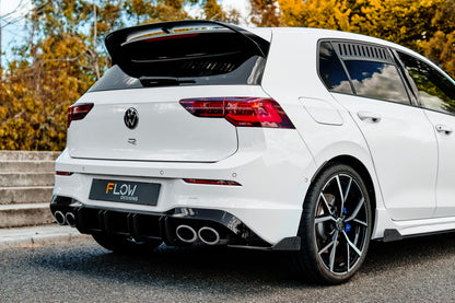 Flow Designs MK8 Golf R Flow-Lock Rear Diffuser