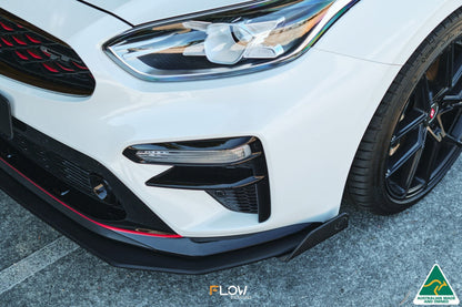 Flow Designs Cerato GT PFL Front Lip Splitter Winglets (Pair)