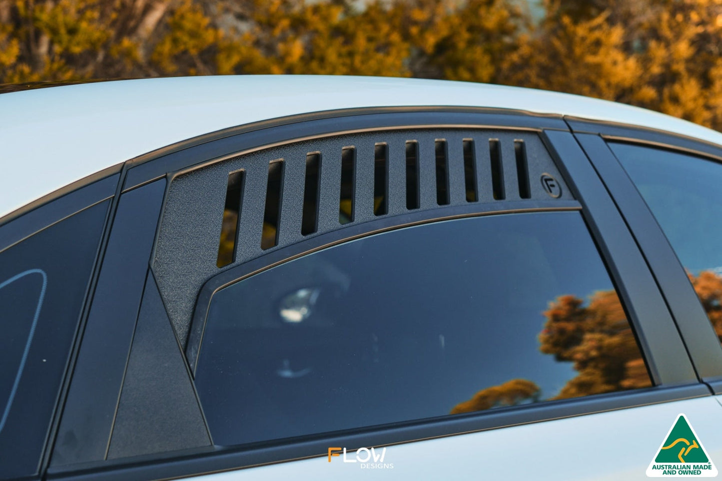 Flow Designs Cerato GT Sedan PFL Rear Window Vents (Pair)