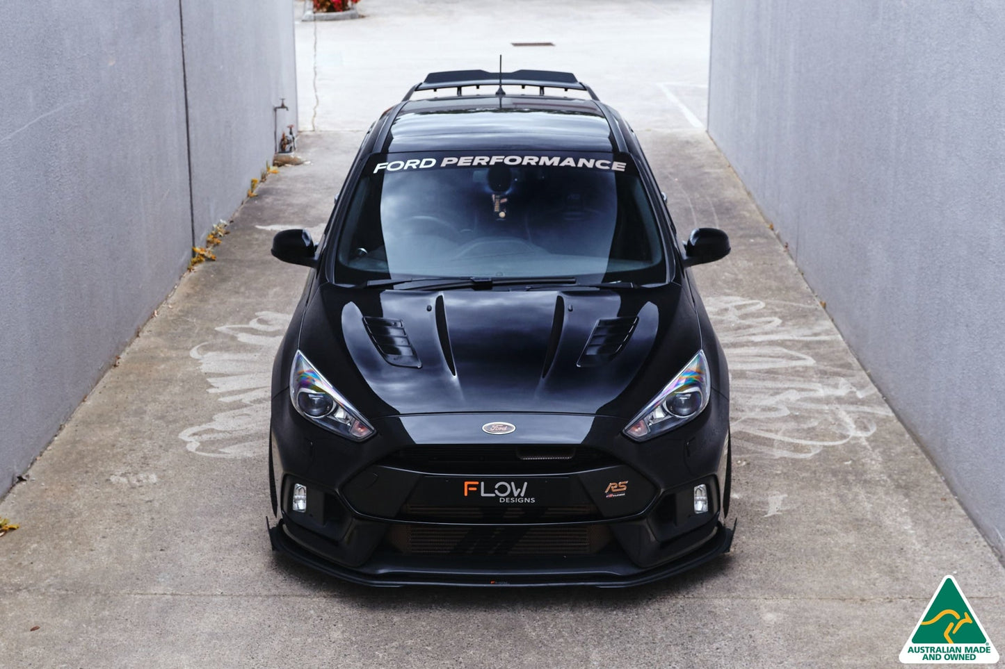 Flow Designs MK3 Focus RS Rear Spoiler Extension