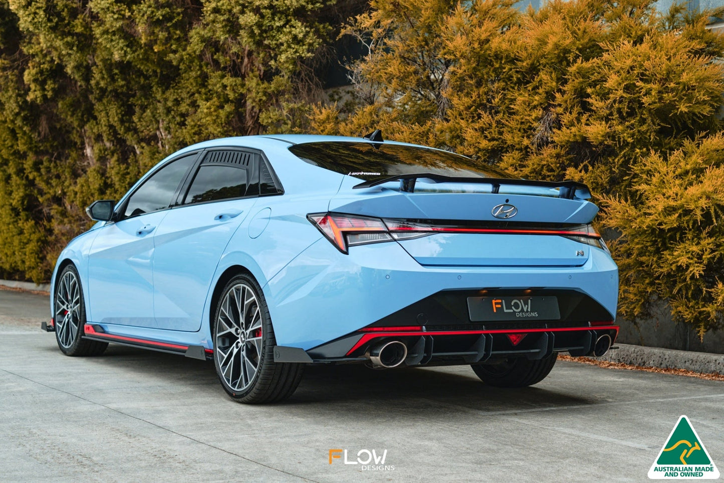 Flow Designs CN7 Elantra N Sedan 2021 Rear Spat Winglets (Pair)