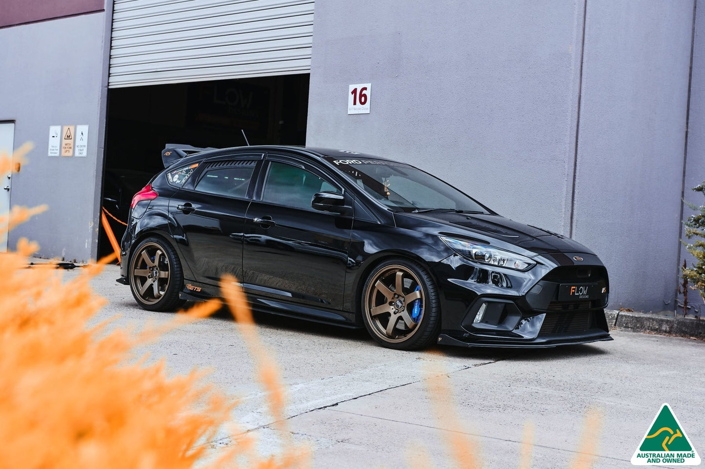 Flow Designs MK3 Focus RS Rear Spoiler Extension